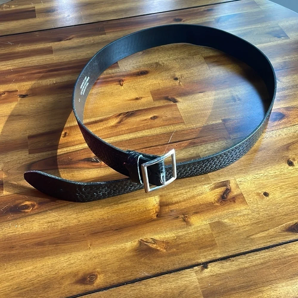 Men’s Genuine Leather ‘’The Perfect Fit’’ Made In USA Belt Size 48